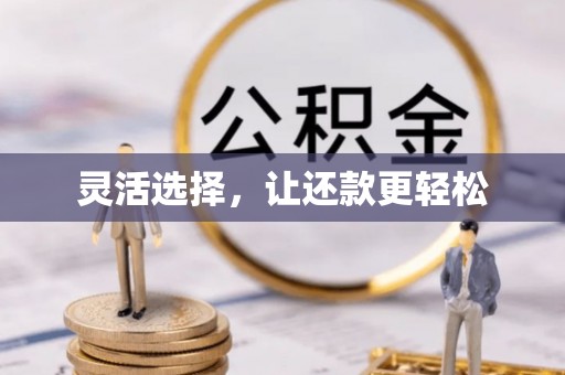 阆中灵活选择，让还款更轻松