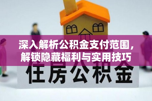 阆中深入解析公积金支付范围，解锁隐藏福利与实用技巧