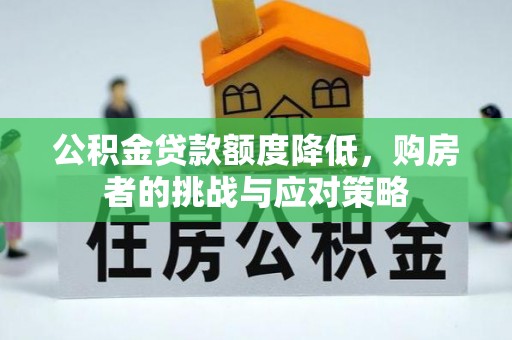 阆中公积金贷款额度降低，购房者的挑战与应对策略