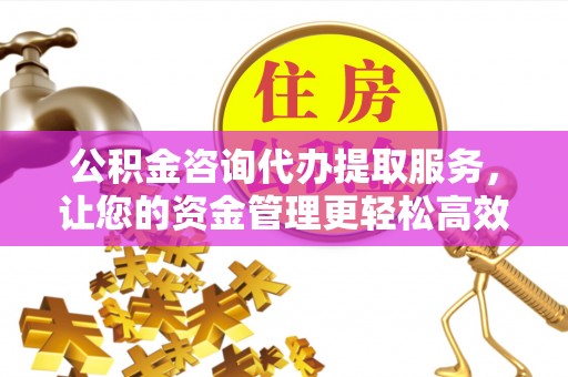 阆中公积金咨询代办提取服务，让您的资金管理更轻松高效