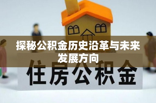 阆中探秘公积金历史沿革与未来发展方向