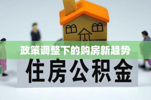阆中政策调整下的购房新趋势