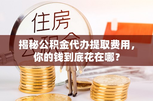阆中揭秘公积金代办提取费用，你的钱到底花在哪？